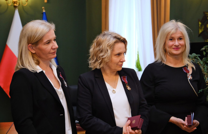 wręczenie Złotych i Srebrnych Krzyżów Zasługi